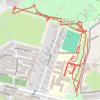 GPS-spor Mølleparken, rute, sti