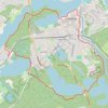 GPS-spor Silkeruten, rute, sti