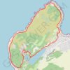 GPS-spor Hammerknuden, rute, sti