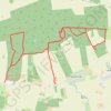 GPS-spor Skovhuse Gade, rute, sti