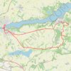 GPS-spor Cykeltur Hobro-Mosely-Hohøj-Mariager-Hobro, rute, sti