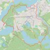 GPS-spor Silkeruten, rute, sti