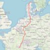 GPS-spor Stage 14: Frederikshavn to Aars — European Divide Trail, rute, sti